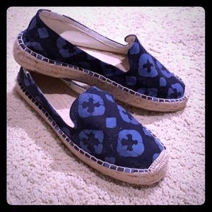 Soludos Platform Espadrille Batik Medallion Size 9